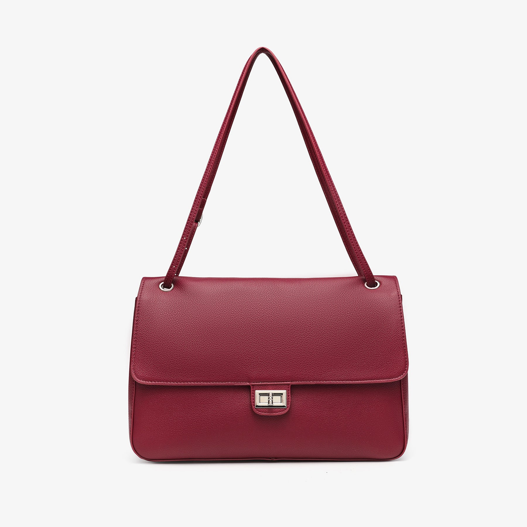 Classic Lock Flap Shoulder Bag