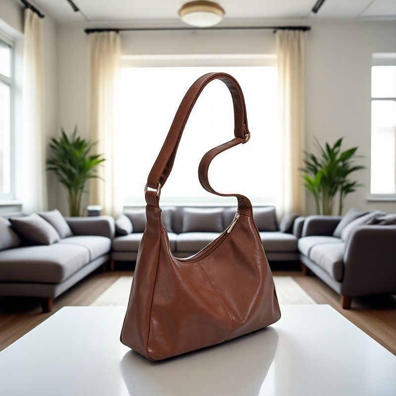 Cocoa Curve Shoulder Bag