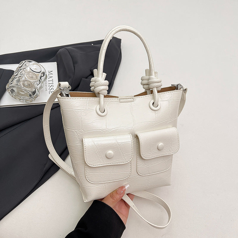 Chic Pocket Shoulder Bag