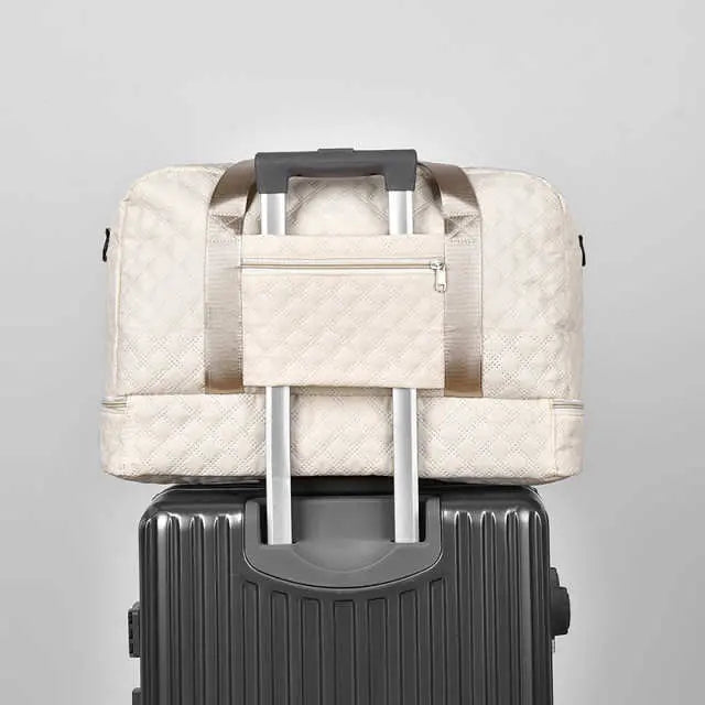 Euro Voyage Plaid Sports Luggage Bag