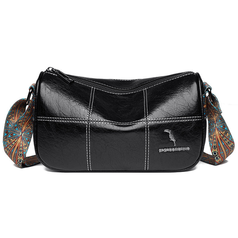 Barrel Wax Trend Crossbody Bag