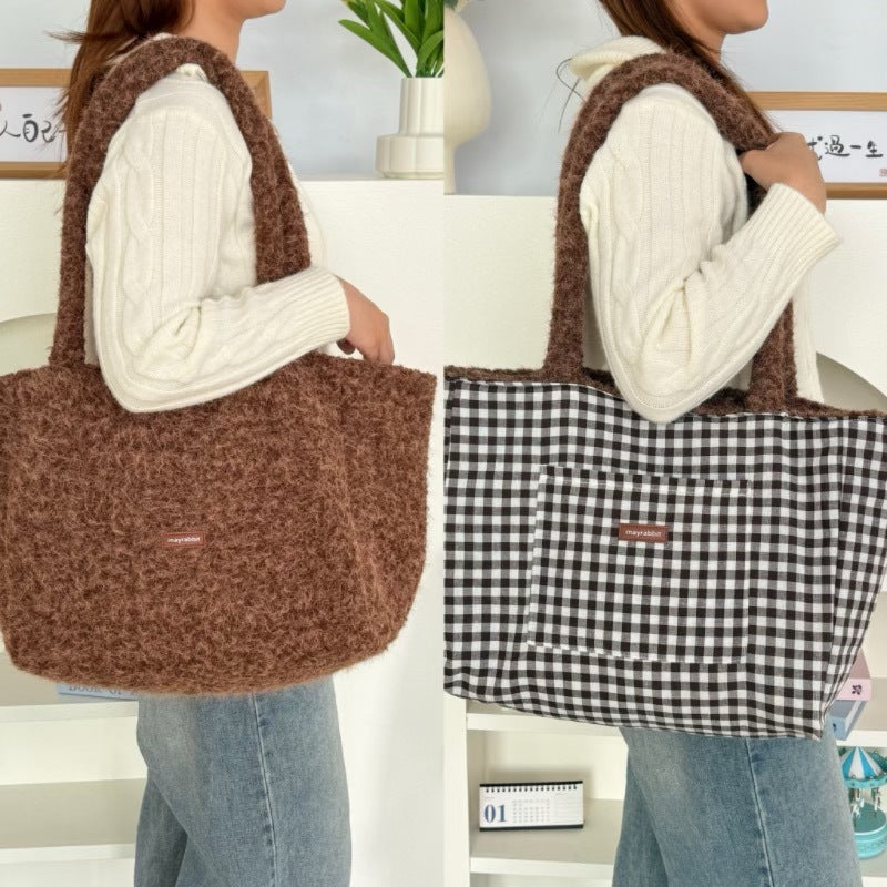 Cozy Cloud Convertible Tote Bag