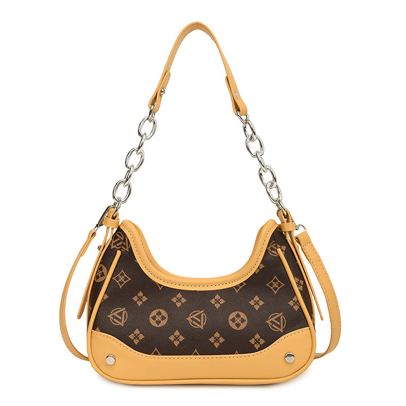 Midnight Crescent Shoulder Bag