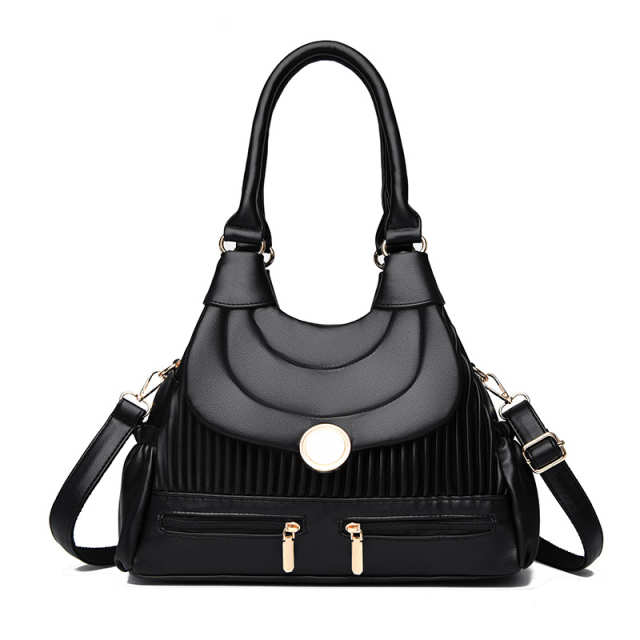Elegant Pleated Shoulder Bag For Women