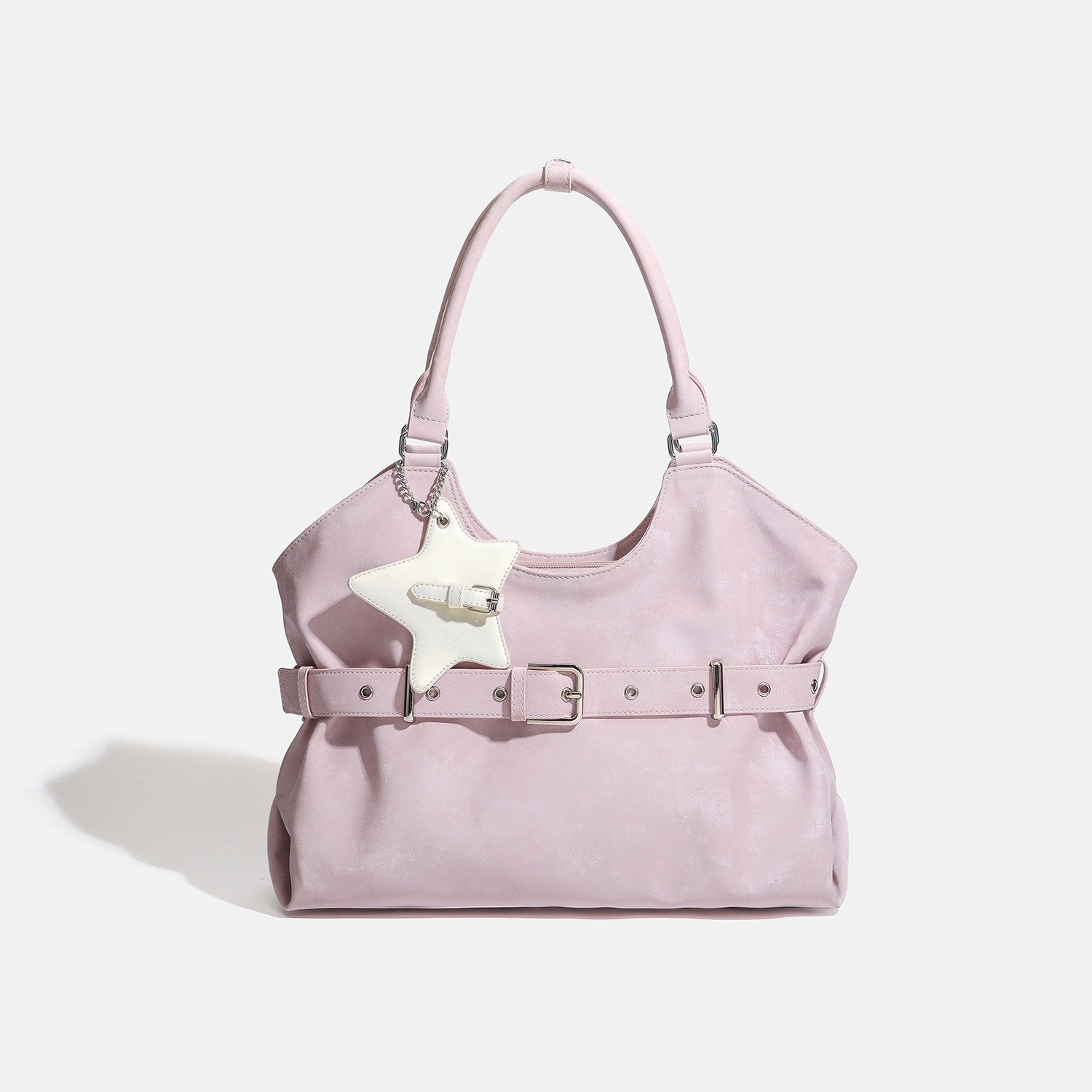 Rose Moto Shoulder Bag