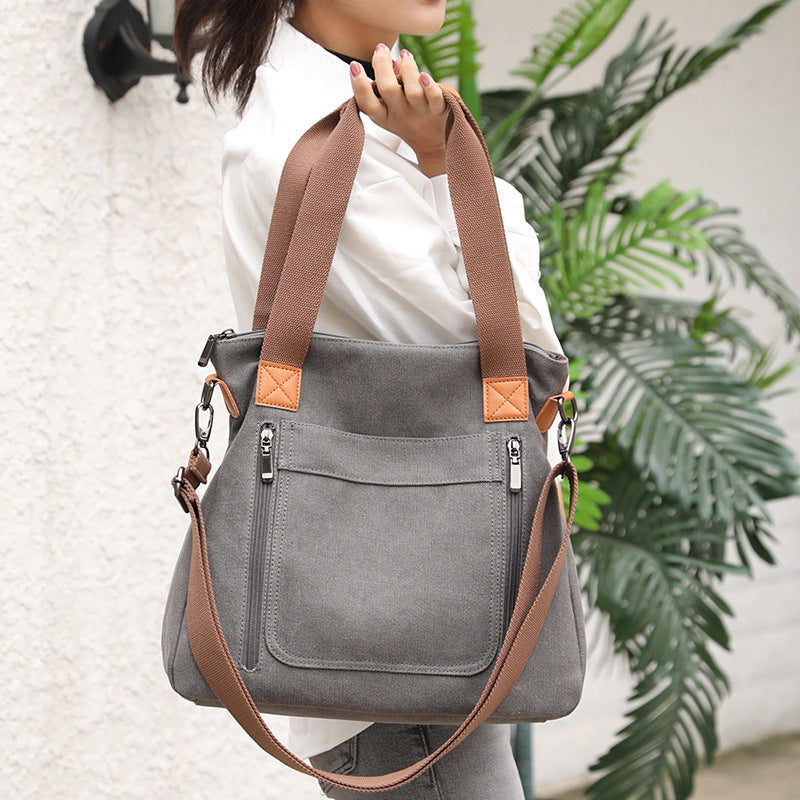 Everyday Multi-Pocket Women’s Shoulder Bag