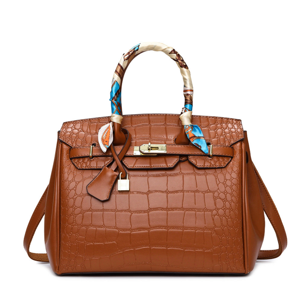 Crocodile Heritage Luxe Handbag
