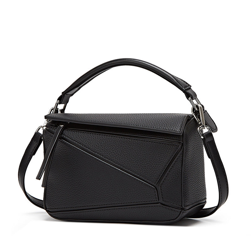 Arden Geometric Panel Structured Handbag