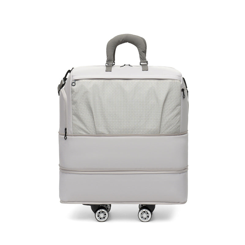 3-In-1 Expandable Travel Bag With Removable Wheels