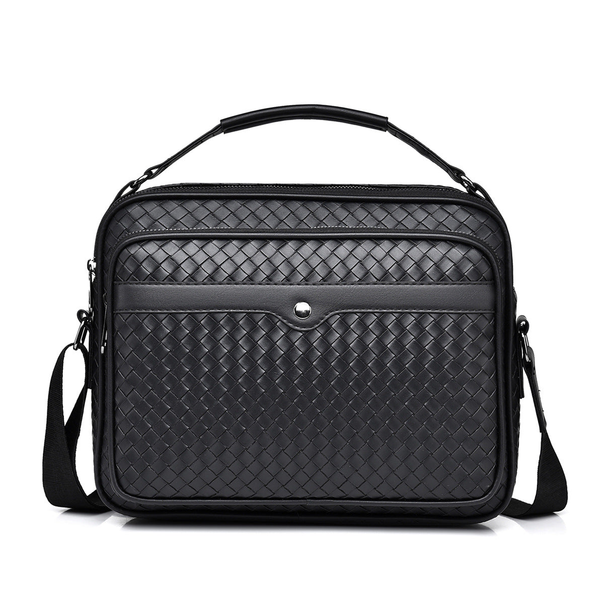 Elite Weave Men’s Multi-Function Crossbody Bag