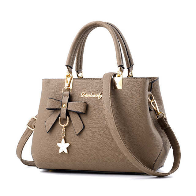 Trendy Bow Handheld Handbag