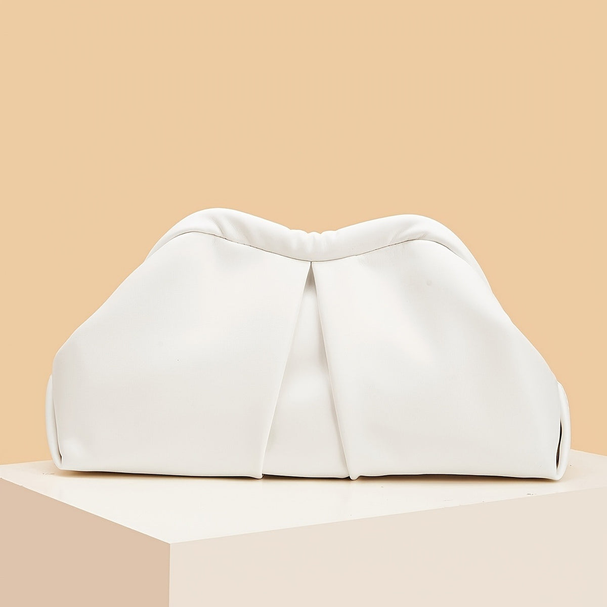 Pleated Cloud Women's Clutch Bag