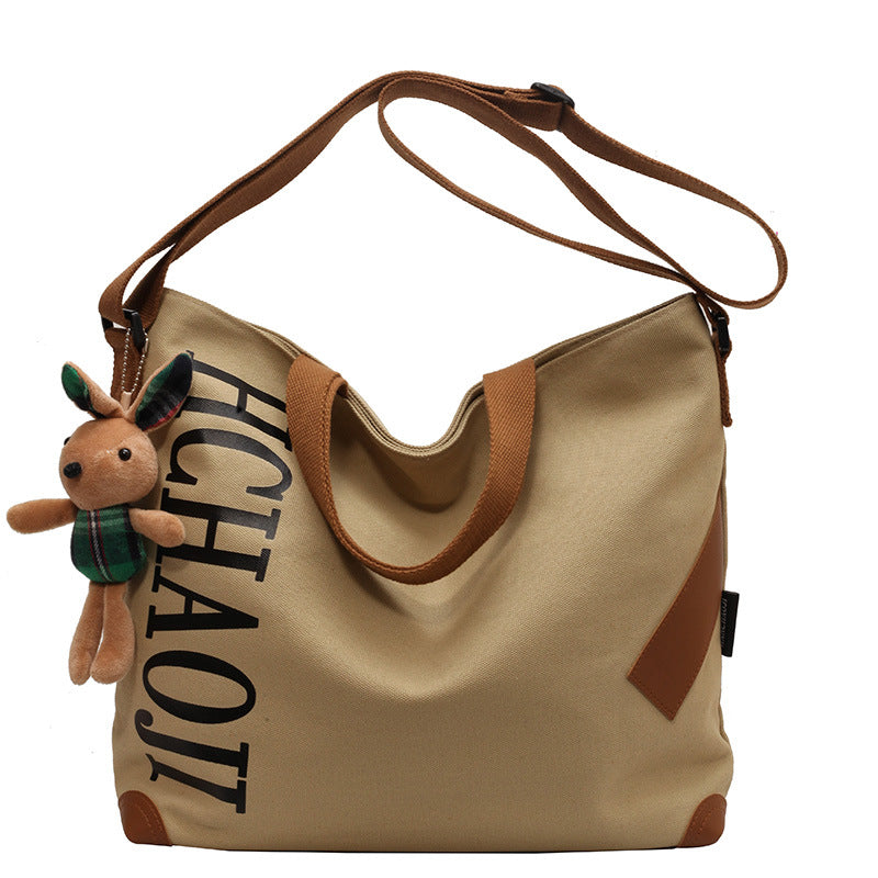 Casual Canvas Tote Bag