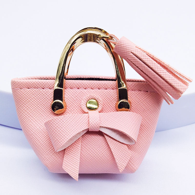 Mini Bow Purse Charm