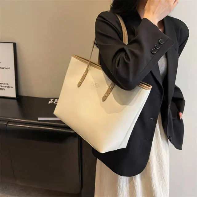 Soft Luxe Commuter Tote Bag