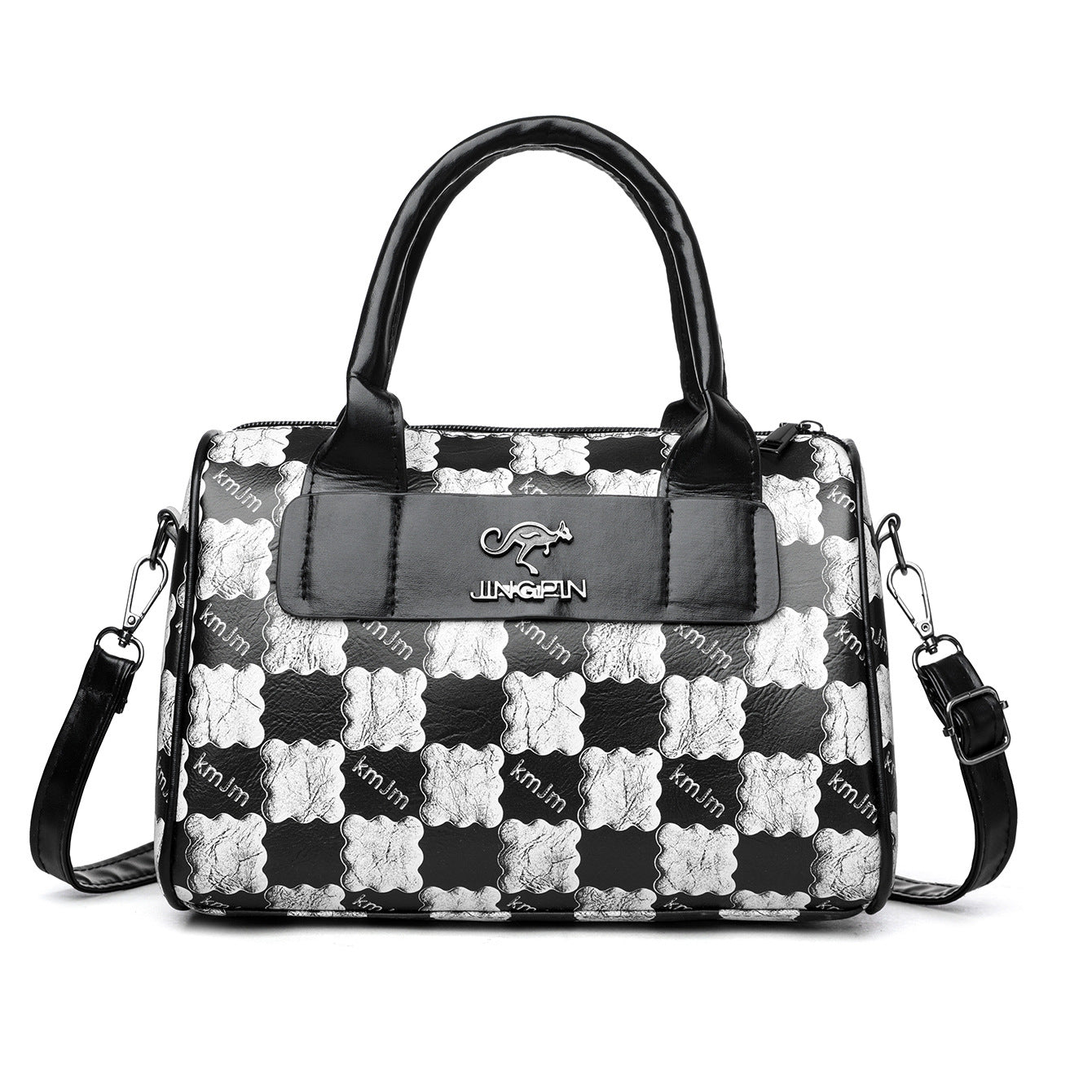 Silver Lining Barrel Handbag