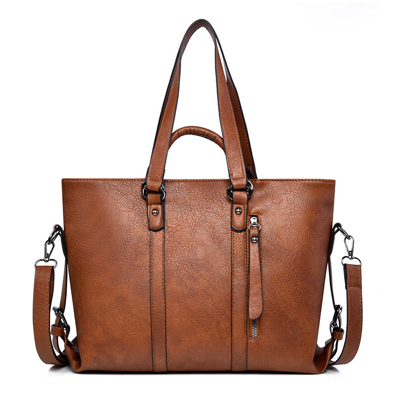 Retro Style Simple Tote Bag