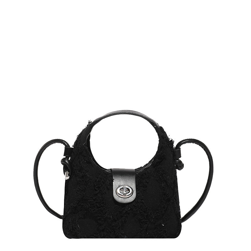 Sweet Denim Dumpling Handbag