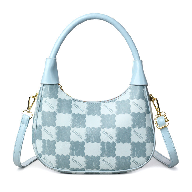 Midnight Gala Crescent Shoulder Bag