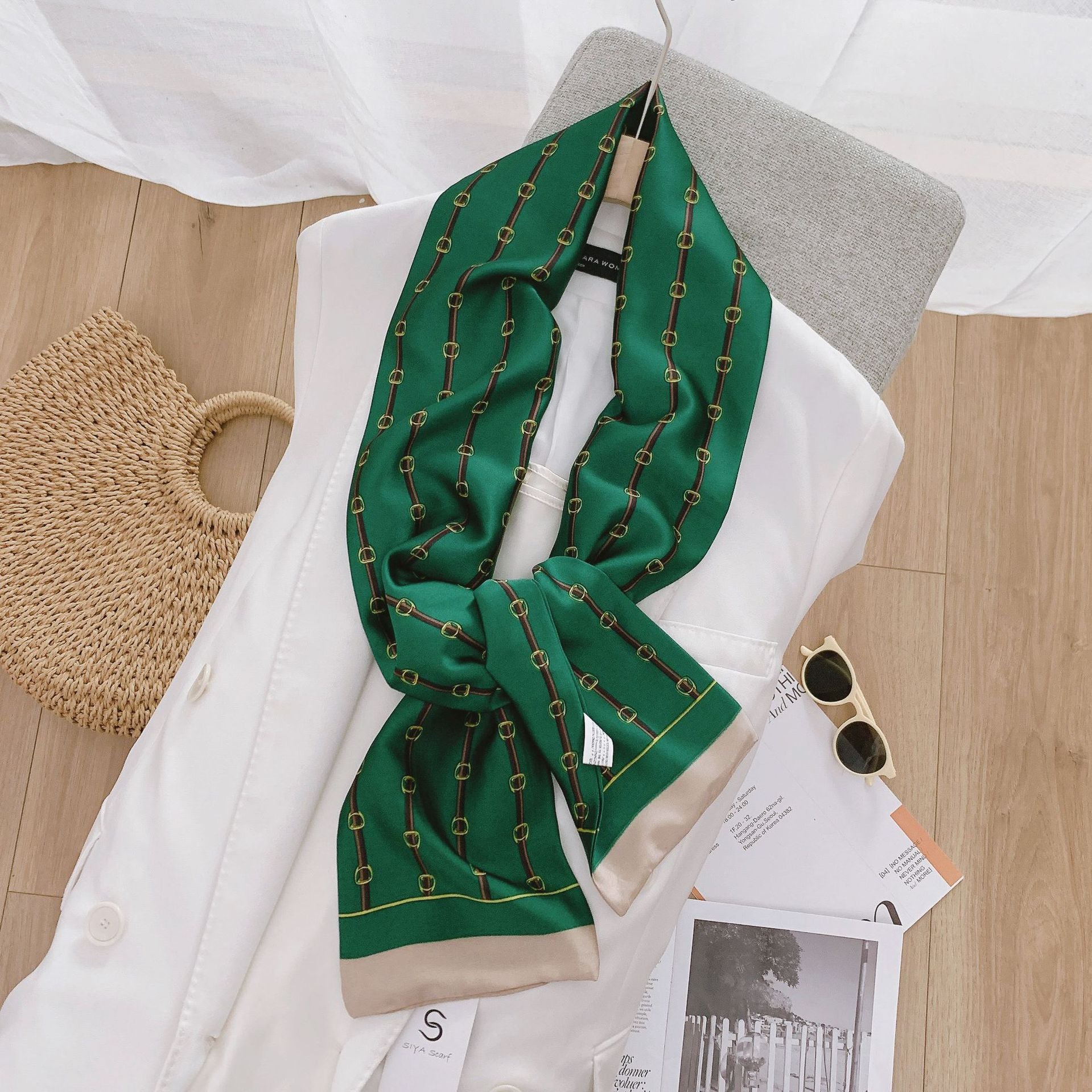 Small Silk Scarf For Women