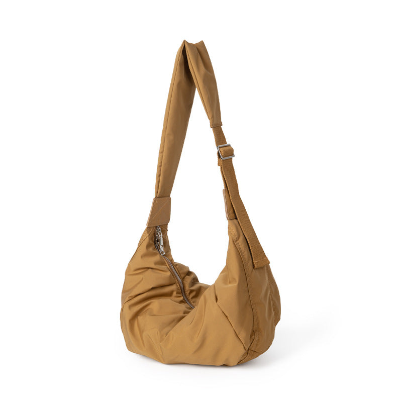 Korean Nylon Hobo Shoulder Bag