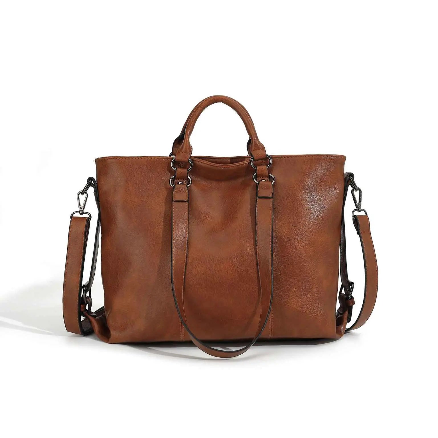 Elegance Soft Leather Tote Bag