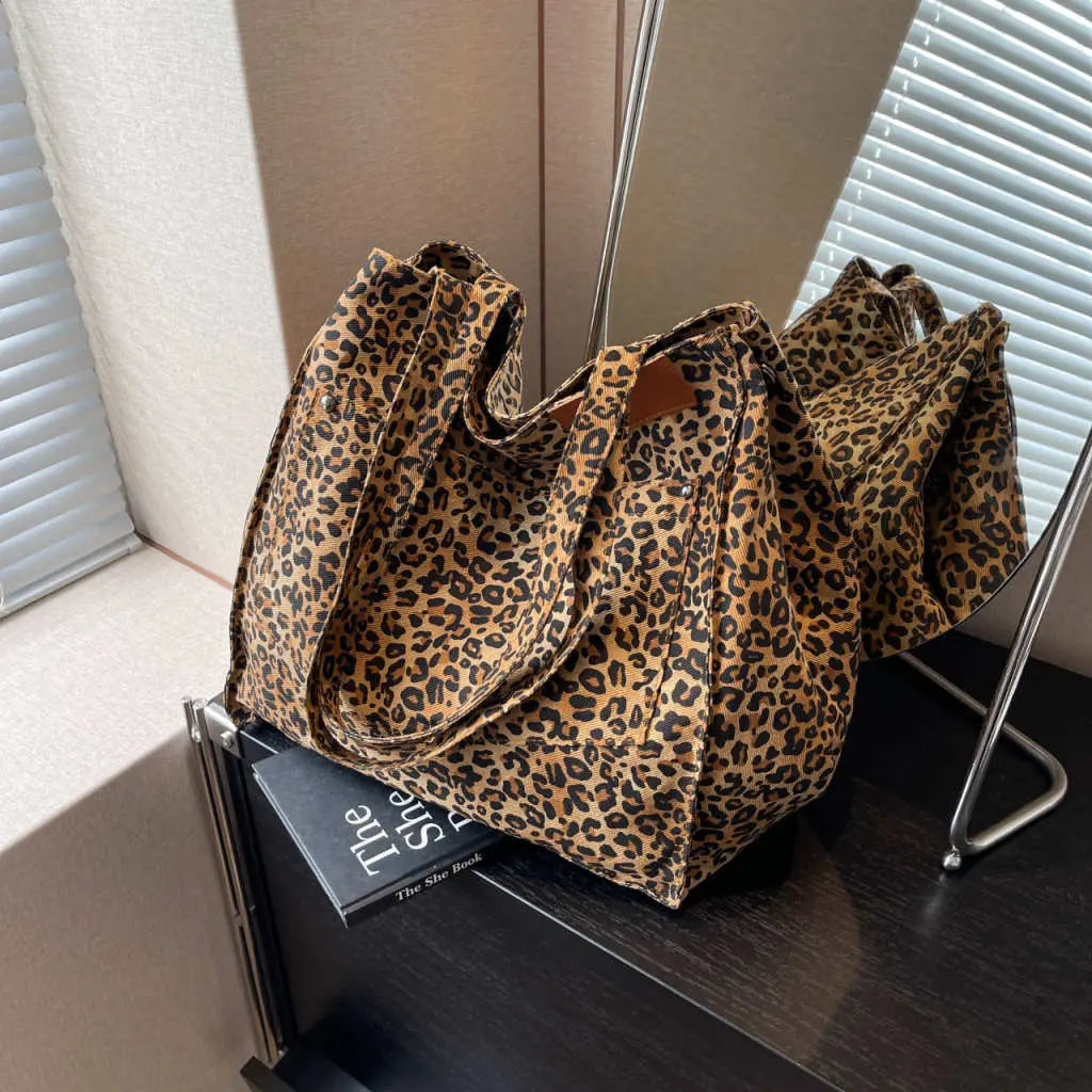 Leopard Luxe Tote Bag