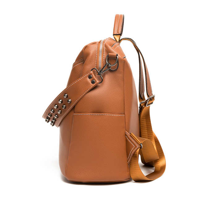Stylish Splice Design Large Capacity Backpack