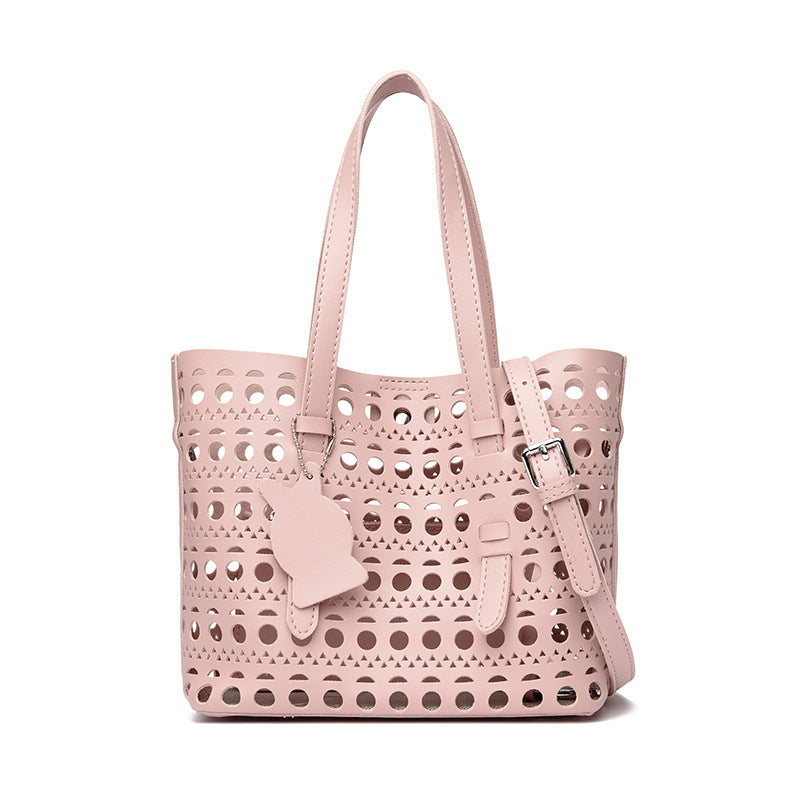 Luxe Cutwork Tote Bag