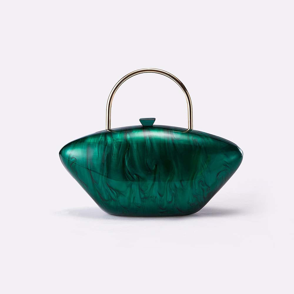 Crimson Nebula Clutch Bag