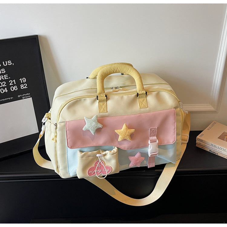 Contrast Carry Women’s Travel Shoulder Bag
