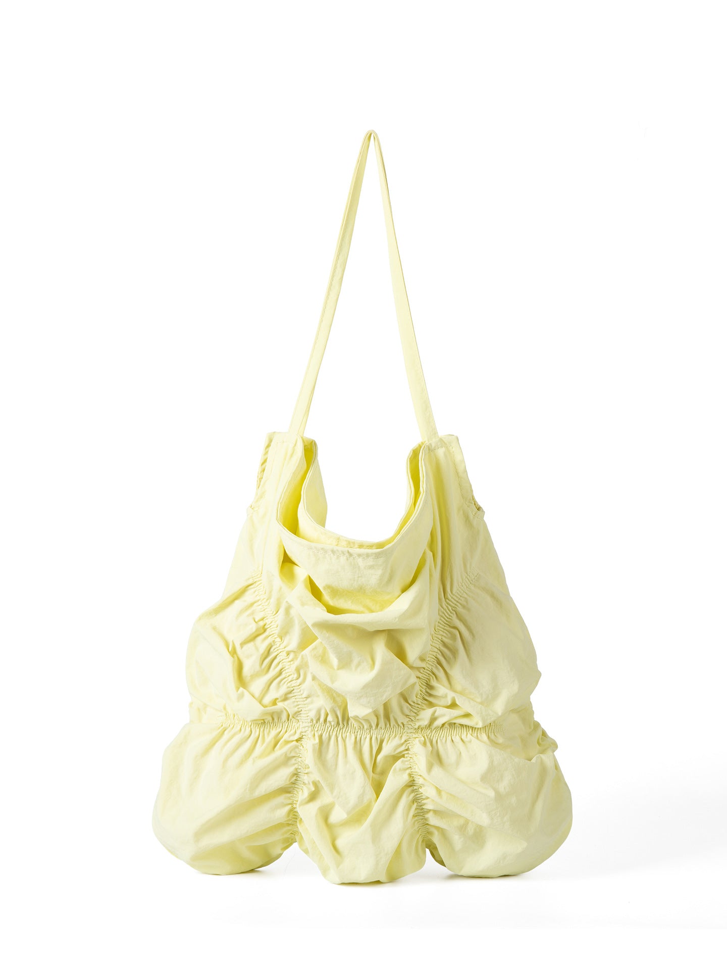Aurora Pleat Nylon Tote Bag