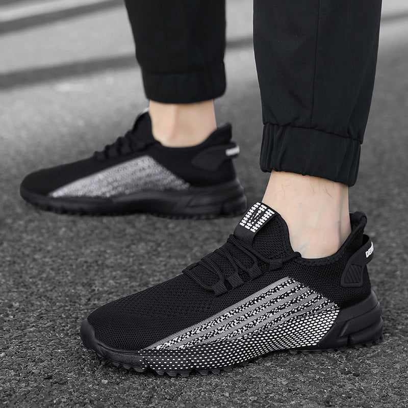 Men’s Fly Knit Marathon Jogging Runner Shoes