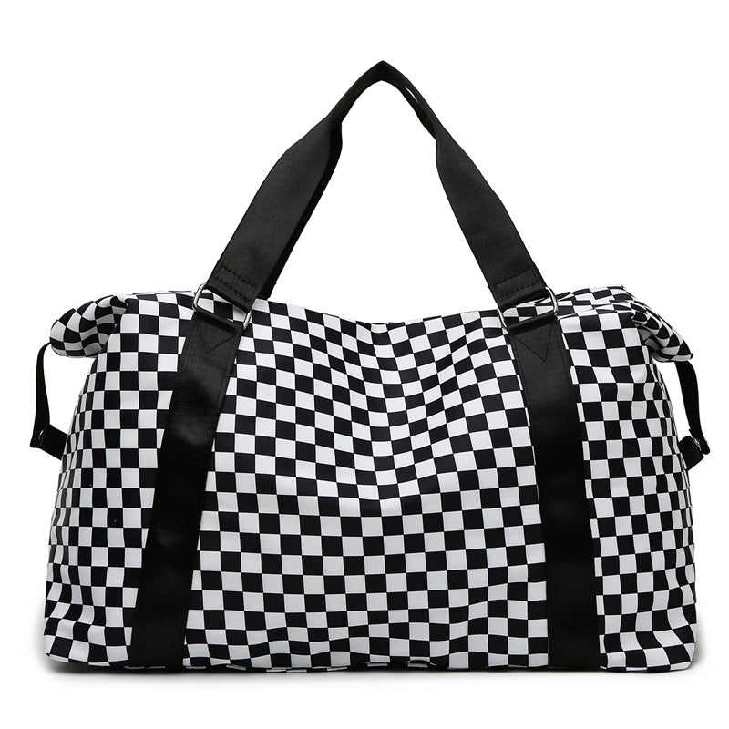 Plaid Porter Duffle Bag