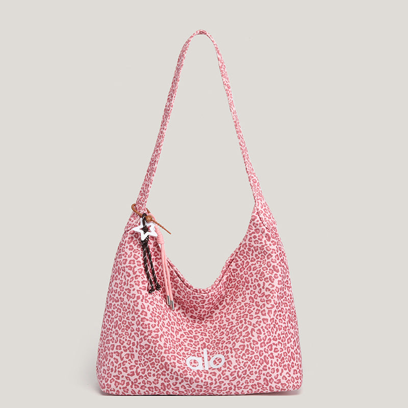 Retro Leopard Print Women’s Tote Bag
