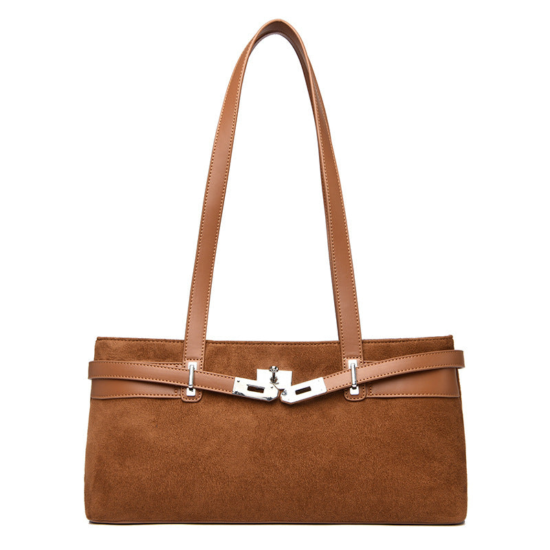 Retro Long-Handle Shoulder Bag