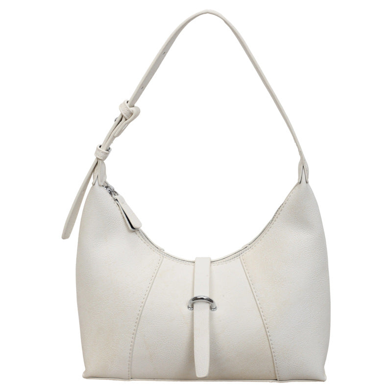 Soft Buckle Detail Women’s Shoulder Bag