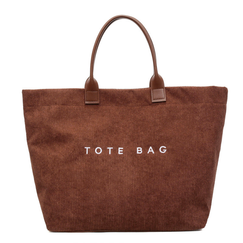 Retrova Letter Tote Bag