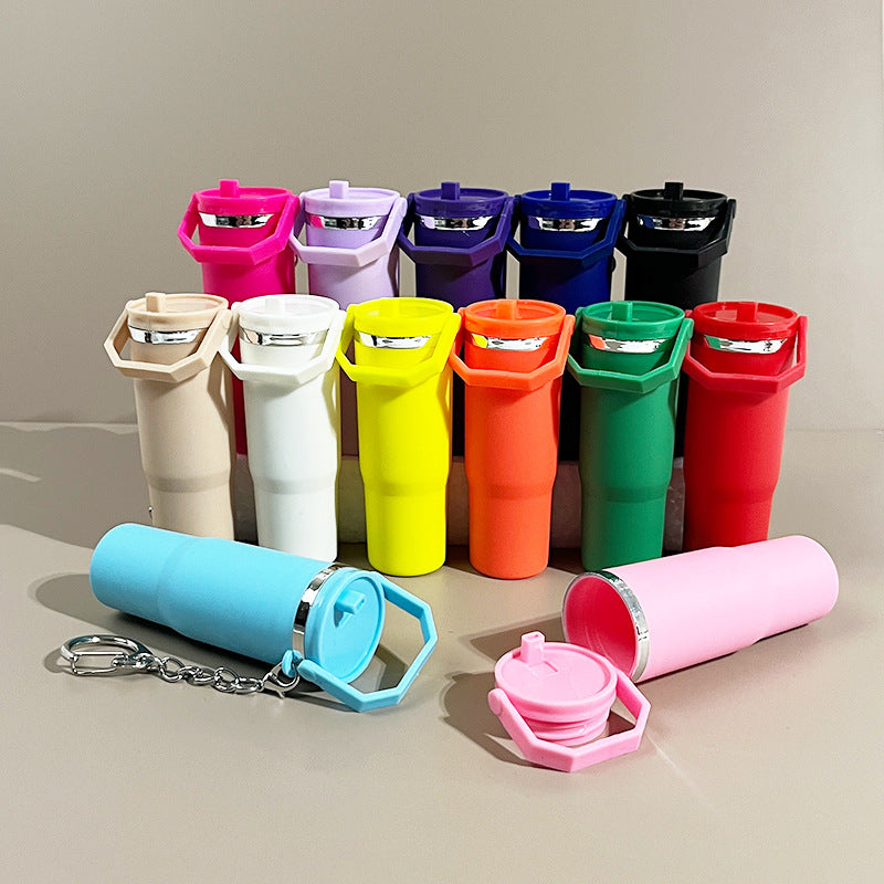 Luma Clip-On Lipstick Holder Keychain