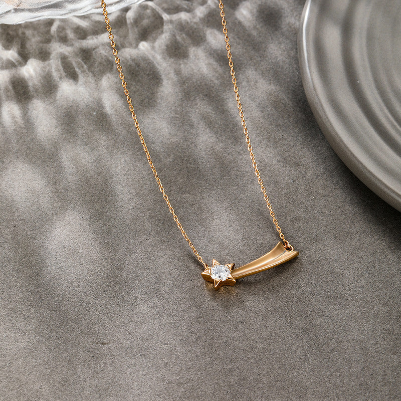 Minimal Copper Alloy Necklace