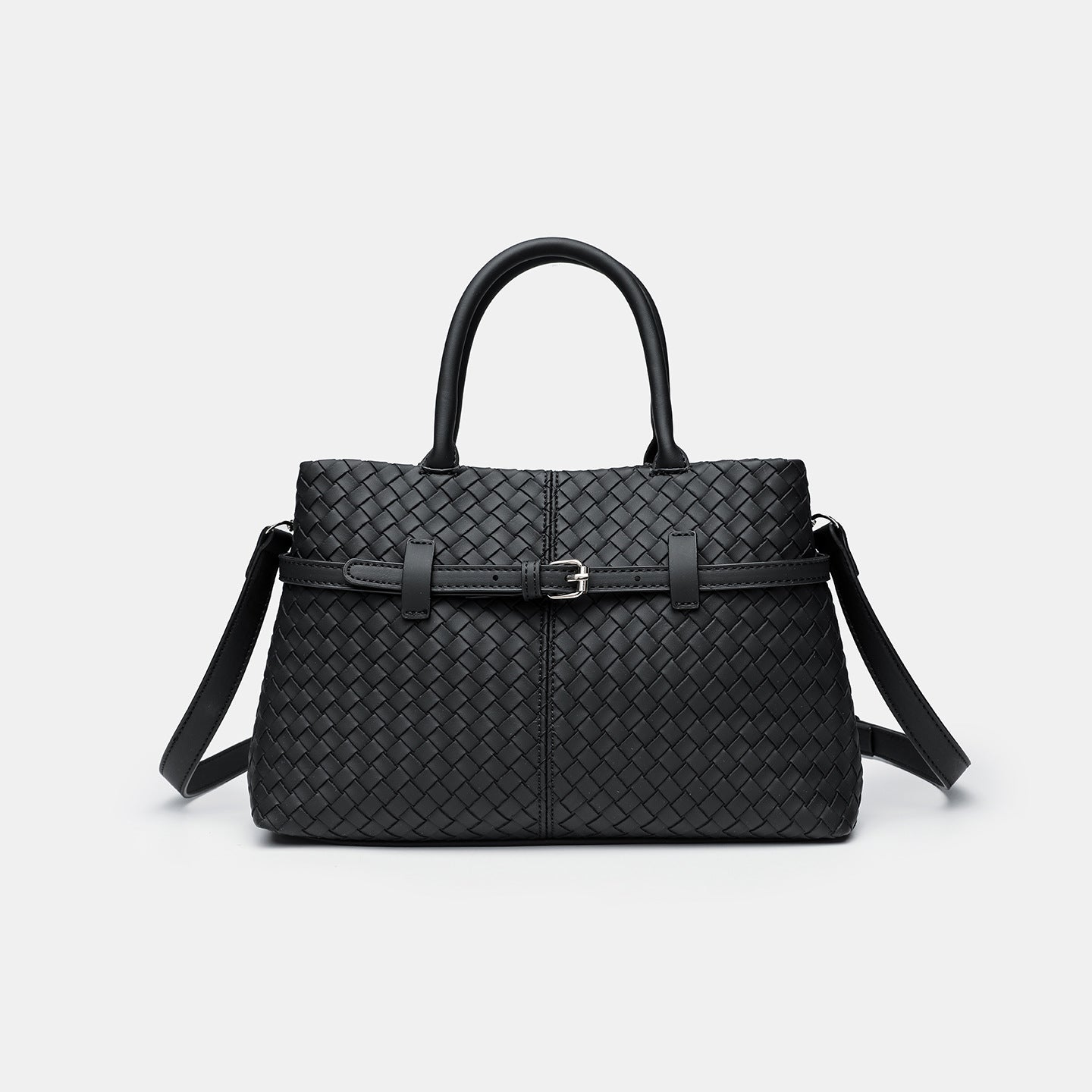 Weave Carry Large Capacity Handbag