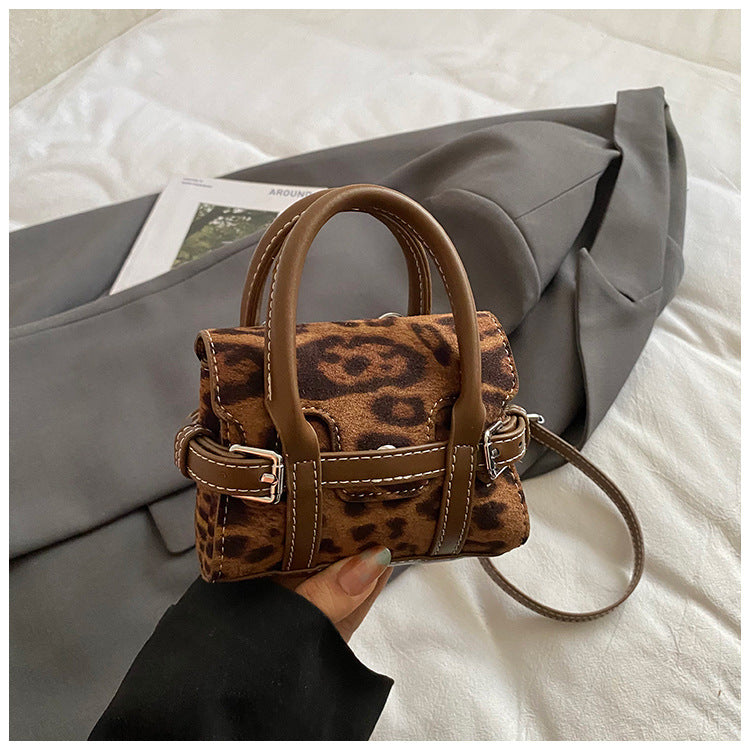 Leopard Muse Women’s Square Crossbody Bag