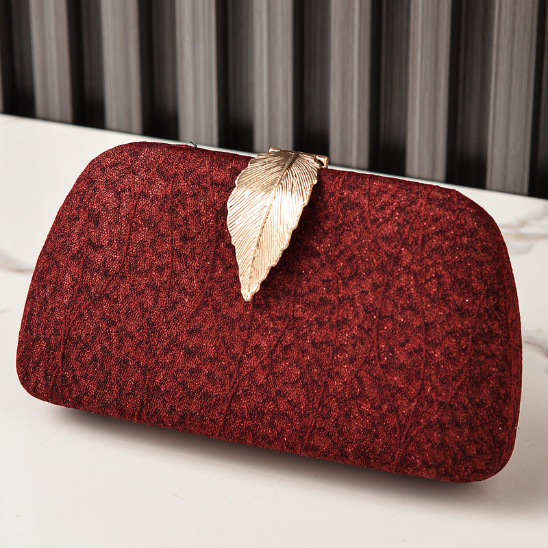 Luxe Shimmer Evening Clutch Bag