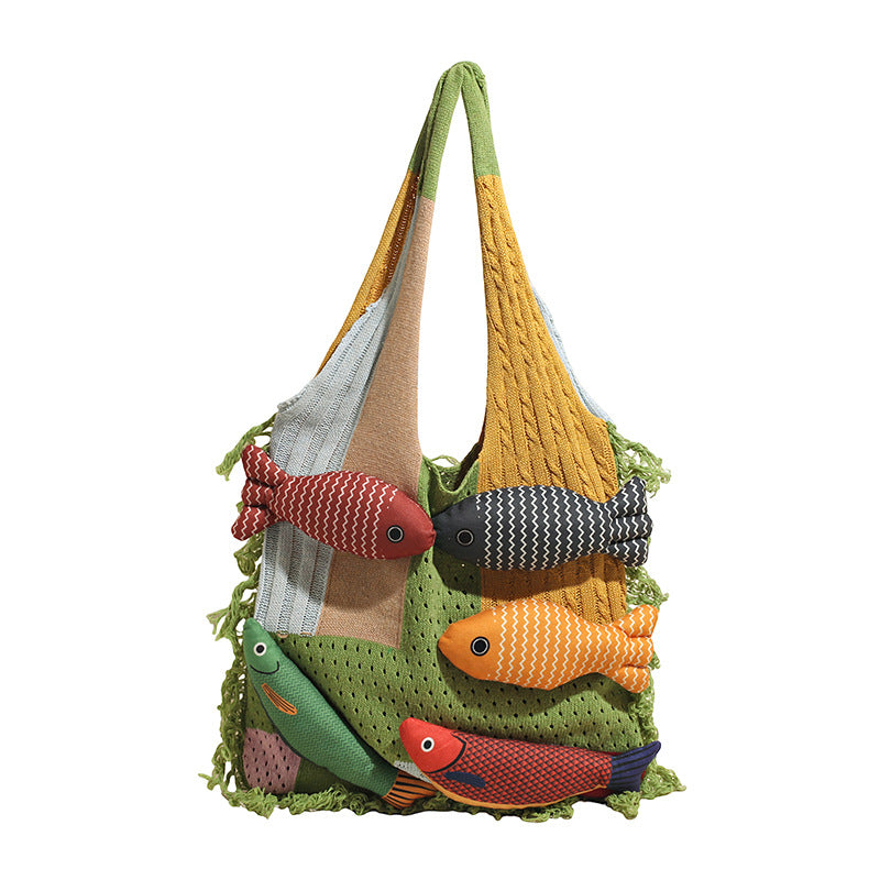 Harbor Knit Shoulder Bag