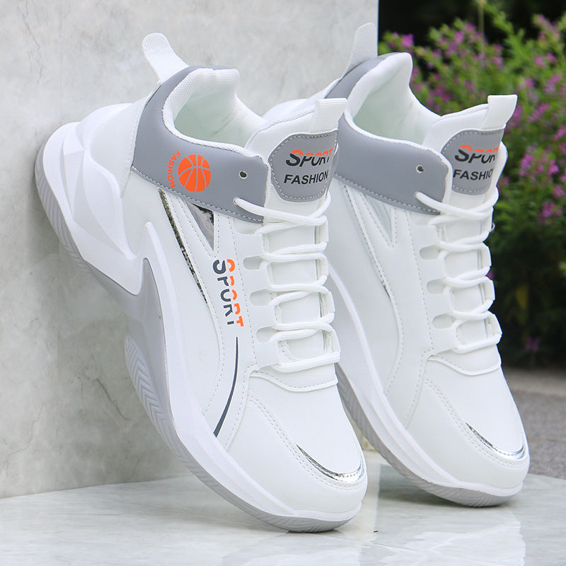Men's Sporty Look High-Top Runner Shoes