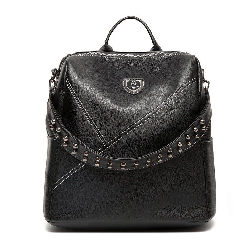 Stylish Splice Design Large Capacity Backpack