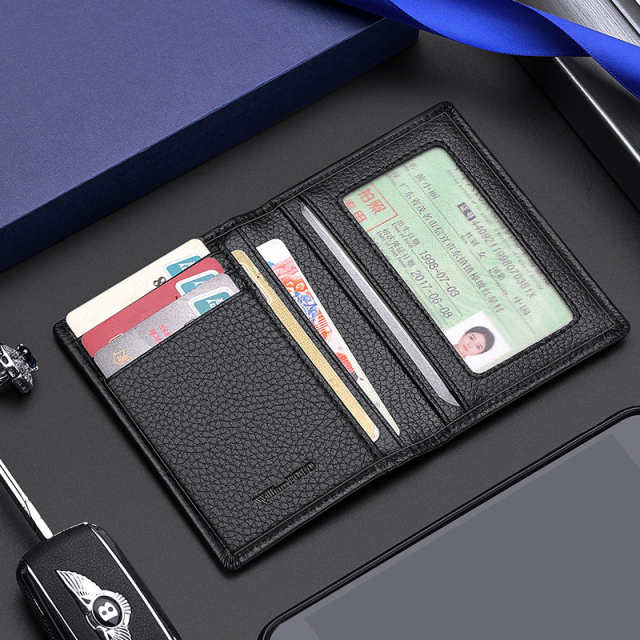 Men’s Genuine Leather Multi Card Holder Wallet