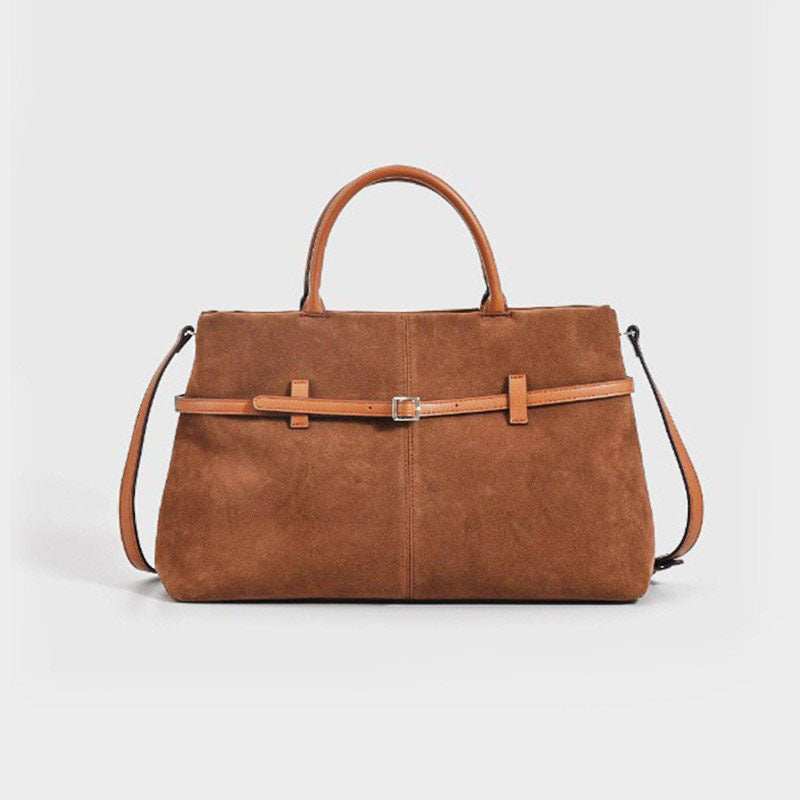 Suede Retro Versa Handbag