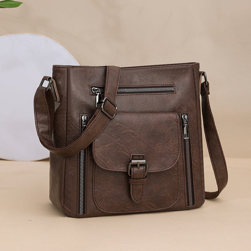 Elara Vintage Shoulder Carryall