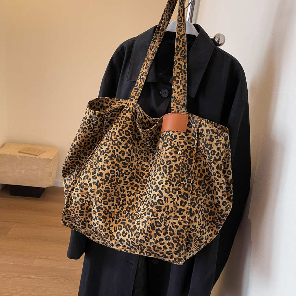 Leopard Luxe Tote Bag